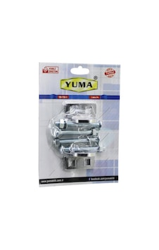 Lunaev Yuma Ym-730-1 Kapı Emniyet Rezesi Asma Kilit Takılabilir Menteşe Lunaev Yuma Ym-730-1 Kapı Emniyet Rezesi Asma Kilit Takılabilir Menteşe