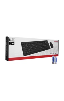 Altec Lansing Albc6314, Siyah, 2.4ghz Kablosuz, Türkçe Q, Klavye Mouse Set