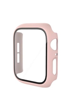 Watch 44mm Camlı Kasa Ekran Koruyucu - Pembe - 100 Watch 44mm Camlı Kasa Ekran Koruyucu - Pembe - 100