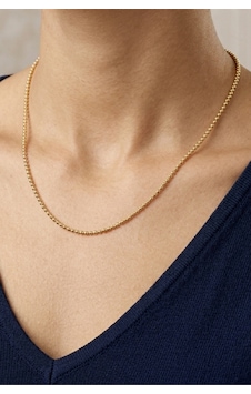 Balenbi Unisex 45 Cm Minimal Top Zincir Gold Renk Kararmaz Çelik Kolye 1093 Altın Balenbi Unisex 45 Cm Minimal Top Zincir Gold Renk Kararmaz Çelik Kolye 1093 Altın