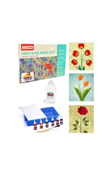 Colourfully Ebru Başlangiç Seti 6 Yaş+ Colourfully Ebru Başlangiç Seti 6 Yaş+