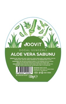 Dovit Aloe Vera Sabunu Doğal Süngerli 130 G Dovit Aloe Vera Sabunu Doğal Süngerli 130 G