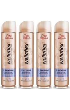 Wella Wellaflex 2 Day Volume Extra Strong Saç Spreyi 4 x 250 ML Wella Wellaflex 2 Day Volume Extra Strong Saç Spreyi 4 x 250 ML
