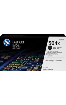 Hp 504X Ce250Xd Siyah Toner Yüksek Kapasiteli