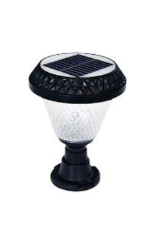 Sunlux 1/r 160x213mm 30w Solar Set Üstü Bahçe Armatürü Plastik Ip54 Siyah 6400k