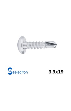 Selectron 3,9 X 19 Yıldız Silindir Başlı Matkap Uçlu Vida 3000 Ad. Selectron 3,9 X 19 Yıldız Silindir Başlı Matkap Uçlu Vida 3000 Ad.