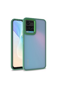 Zore Vivo Y21s Kılıf Nvth Flora Kapak - Yeşil Zore Vivo Y21s Kılıf Nvth Flora Kapak - Yeşil