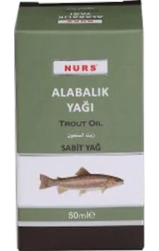 Nurs Lokman Hekim Alabalık Yağı 50 ML Nurs Lokman Hekim Alabalık Yağı 50 ML