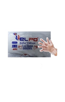 Elpo Şeffaf Poşet Eldiven 100 Adet Elpo Şeffaf Poşet Eldiven 100 Adet