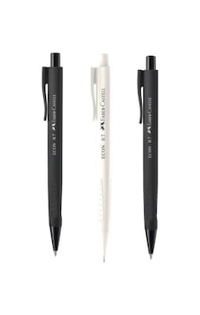 Faber Castell Econ Urban Versatil Kalem 0.7 / 2 Siyah + 1 Beyaz Siyah Faber Castell Econ Urban Versatil Kalem 0.7 / 2 Siyah + 1 Beyaz Siyah