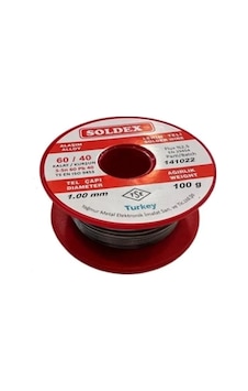 60/40 Lehim Teli 100 Gr 1,00 Mm Sn:60 / Pb:40 1cc40 60/40 Lehim Teli 100 Gr 1,00 Mm Sn:60 / Pb:40 1cc40