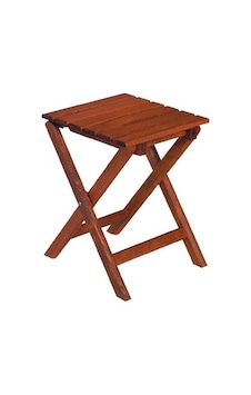 Bahçeme Katlanır Ahşap Koli Tabure 32x32 Bahçeme Katlanır Ahşap Koli Tabure 32x32