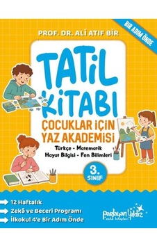 Çuklar İçin Yaz Akademisi 3. Sınıf Tatil Kitabı Çuklar İçin Yaz Akademisi 3. Sınıf Tatil Kitabı