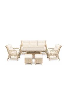 3+1+1 Baklava Model Rattan Bahçe Ve Balkon Takımı Diğer 3+1+1 Baklava Model Rattan Bahçe Ve Balkon Takımı Diğer