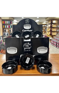 Cooker Porselen Siyah Küllük 10 Cm