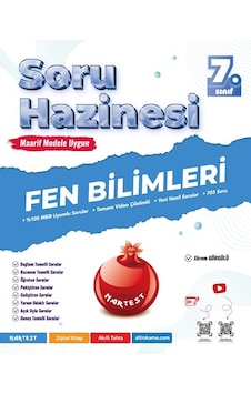 Nartest Yayınevi 7. Sınıf Fen Bilimleri Soru Hazinesi Nartest Yayınevi 7. Sınıf Fen Bilimleri Soru Hazinesi