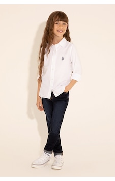 U.S. Polo Assn. Kız Çocuk Uzun Kollu Gömlek 50289206-vr013 Lila U.S. Polo Assn. Kız Çocuk Uzun Kollu Gömlek 50289206-vr013 Lila