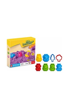 Bezos 03612 3d Hayvanlar Kum Seti 500 Gr / +3 Yaş 22 Bezos 03612 3d Hayvanlar Kum Seti 500 Gr / +3 Yaş 22
