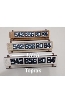 Araç Oto İçi Ahşap Numaratör Numaratik Sipariş Sonrası Numaranizi Belirtiniz Araç Oto İçi Ahşap Numaratör Numaratik Sipariş Sonrası Numaranizi Belirtiniz
