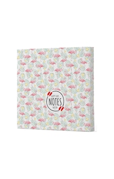 Flamingo 3 - Çizgisiz Yan Boyamalı Defter Pembe Flamingo 3 - Çizgisiz Yan Boyamalı Defter Pembe