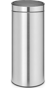 Brabantia Fpp Matt Steel New Dokunmatik Çöp Kutusu 30L Krom Brabantia Fpp Matt Steel New Dokunmatik Çöp Kutusu 30L Krom