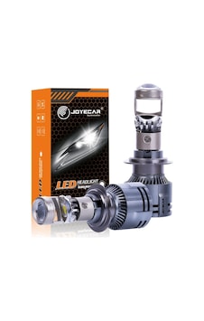 Joyecar 12v H7 Csp Led Xenon Far Ampul Seti 120w 6500k 22000 Lümen Mercekli Joyecar 12v H7 Csp Led Xenon Far Ampul Seti 120w 6500k 22000 Lümen Mercekli