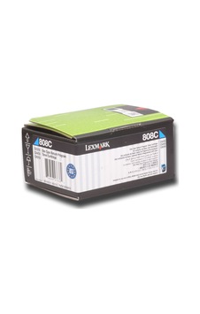 Lexmark 80C80C0 1.000 Sayfa Cyan Mavi Toner CX310-410-510 808C Lexmark 80C80C0 1.000 Sayfa Cyan Mavi Toner CX310-410-510 808C
