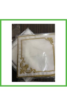 Vaveni Kokteyl Peçetesi, Bardak Altlığı 6 Adet Sunum Peçetesi Gold Arz Vaveni Kokteyl Peçetesi, Bardak Altlığı 6 Adet Sunum Peçetesi Gold Arz