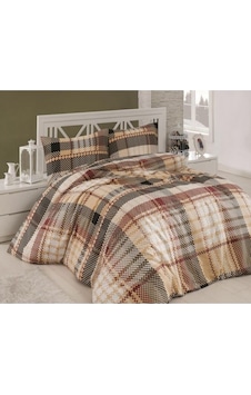 Anatolia Tex Tek Kişilik Uyku Seti-Bej Kahve 4258-01 Anatolia Tex Tek Kişilik Uyku Seti-Bej Kahve 4258-01