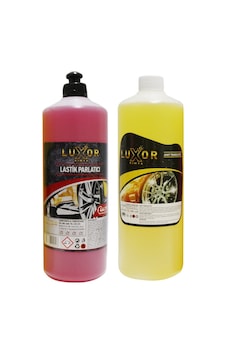 Luxor Kimya Lastik Parlatıcı ve Jant Temizleyici Seti 1'Er Kilo Luxor Kimya Lastik Parlatıcı ve Jant Temizleyici Seti 1'Er Kilo