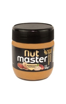 4 Adet Nut Master %100 Yerfıstığı Ezmesi 360 G