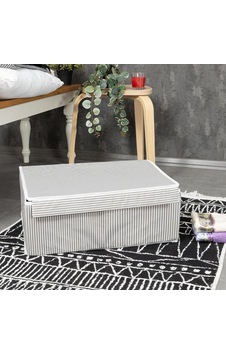 Çok Amaçlı Kapaklı Sandık Tipi Hurç Organizer Büyük Boy Saklama Kutusu Dolap İçi, Yatak Altı Ve Baza Altı İçin Sert Ve Dayanıklı Depolama Çözümü Katlanabilir Gri, 50x40x19 Cm Sku: Zeusb0dyy8t Çok Amaçlı Kapaklı Sandık Tipi Hurç Organizer Büyük Boy Saklama Kutusu Dolap İçi, Yatak Altı Ve Baza Altı İçin Sert Ve Dayanıklı Depolama Çözümü Katlanabilir Gri, 50x40x19 Cm Sku: Zeusb0dyy8t