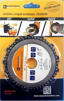 Zincirli Ahşap Dairesel Testere 115x22mm Zincirli Ahşap Dairesel Testere 115x22mm