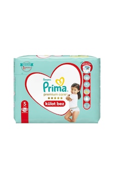 Prima Premium Care Külot Bez No5 34'lü - Süper Yumuşak ve Esnek 12 Saat Koruma 4'li Avantaj Pake Tarı