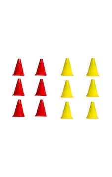 Ciwaa Cwa-2293 Antrenman Hunisi 18 CM 12'li Set Kırılmaz Çok Renkli Ciwaa Cwa-2293 Antrenman Hunisi 18 CM 12'li Set Kırılmaz Çok Renkli