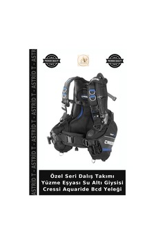 Özel Seri Dalış Takımı Yüzme Eşyası Su Altı Giysisi Cressi Aquaride Bcd Yeleği Blue Özel Seri Dalış Takımı Yüzme Eşyası Su Altı Giysisi Cressi Aquaride Bcd Yeleği Blue