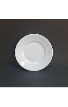 6 Adet Standart Çizgi Melamin Tatlı & Yemek Servis Tabağı 17 Cm - Beyaz Beyaz 6 Adet Standart Çizgi Melamin Tatlı & Yemek Servis Tabağı 17 Cm - Beyaz Beyaz