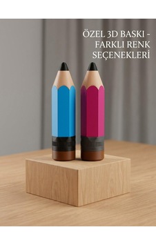 Kalem Görünümlü Kalemlik Neon Pembe