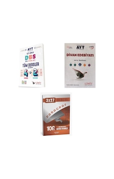 2027 2027 Limit Ayt Tüm Dersler Eşit Ağırlık 4 2 + Edebiyat Divan Edebiyatı Soru + Anla Kazan Paragraf Deneme 3'lü Set 2027 2027 Limit Ayt Tüm Dersler Eşit Ağırlık 4 2 + Edebiyat Divan Edebiyatı Soru + Anla Kazan Paragraf Deneme 3'lü Set