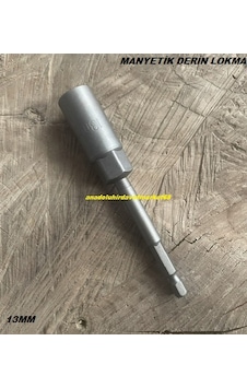 Byt 13mm Uzun Lokma Uç Manyetik Bits Uç Somun Sıkma Ucu 13 Lokma Uç 12cm Matkap Ucu