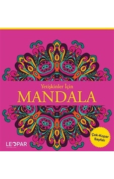 Yetişkinler İçin Mandala Pembe Yetişkinler İçin Mandala Pembe