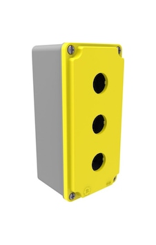 3lü Alüminyum Buton Kutusu 3lü Alüminyum Buton Kutusu
