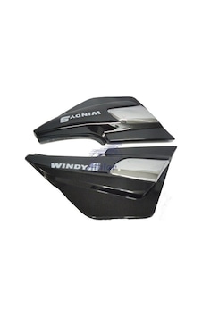 Kanuni 125 Windy S Yan Kapak Sağ-sol Siyah Kanuni 125 Windy S Yan Kapak Sağ-sol Siyah