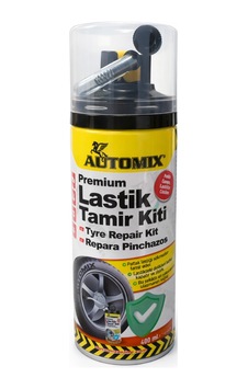 Automix Lastik Tamir Kiti 300 Ml Şişirici Köpük, Sökmeden Anında Tamir Tubeless Uyumlu - 820301832