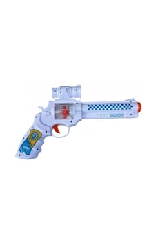 23 Cm Sesli Işıklı Oyuncak Police Tabanca 0853
