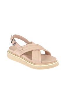 Maximino Hakiki Deri Comfort Kadın Sandalet Mx-305 Bej Maximino Hakiki Deri Comfort Kadın Sandalet Mx-305 Bej