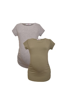 Luvmabelly Myra2017 2012 Hamile Tshirt Seti-çok Renkli Luvmabelly Myra2017 2012 Hamile Tshirt Seti-çok Renkli