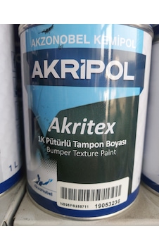Akzonobel Kemipol Akritex 1K Pütürlü Tampon Boyası Siyah Akzonobel Kemipol Akritex 1K Pütürlü Tampon Boyası Siyah
