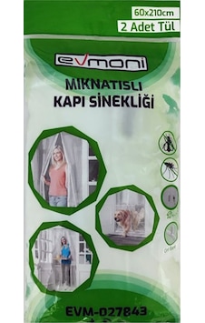Evmoni Kapı Sinekliği Mıknatıslı 2 Parça 60x210cm