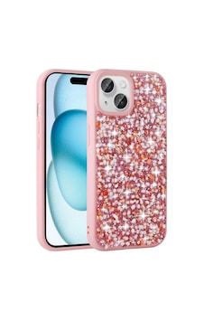 Apple, Uyumlu iPhone 15 Kılıf Parlak Taşlı Tasarım Zore Linea Diamond Kapak Çok Renkli Apple, Uyumlu iPhone 15 Kılıf Parlak Taşlı Tasarım Zore Linea Diamond Kapak Çok Renkli